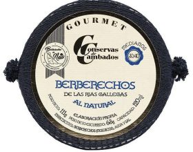 Berberechos al natural, una de las mejores conservas gallegas